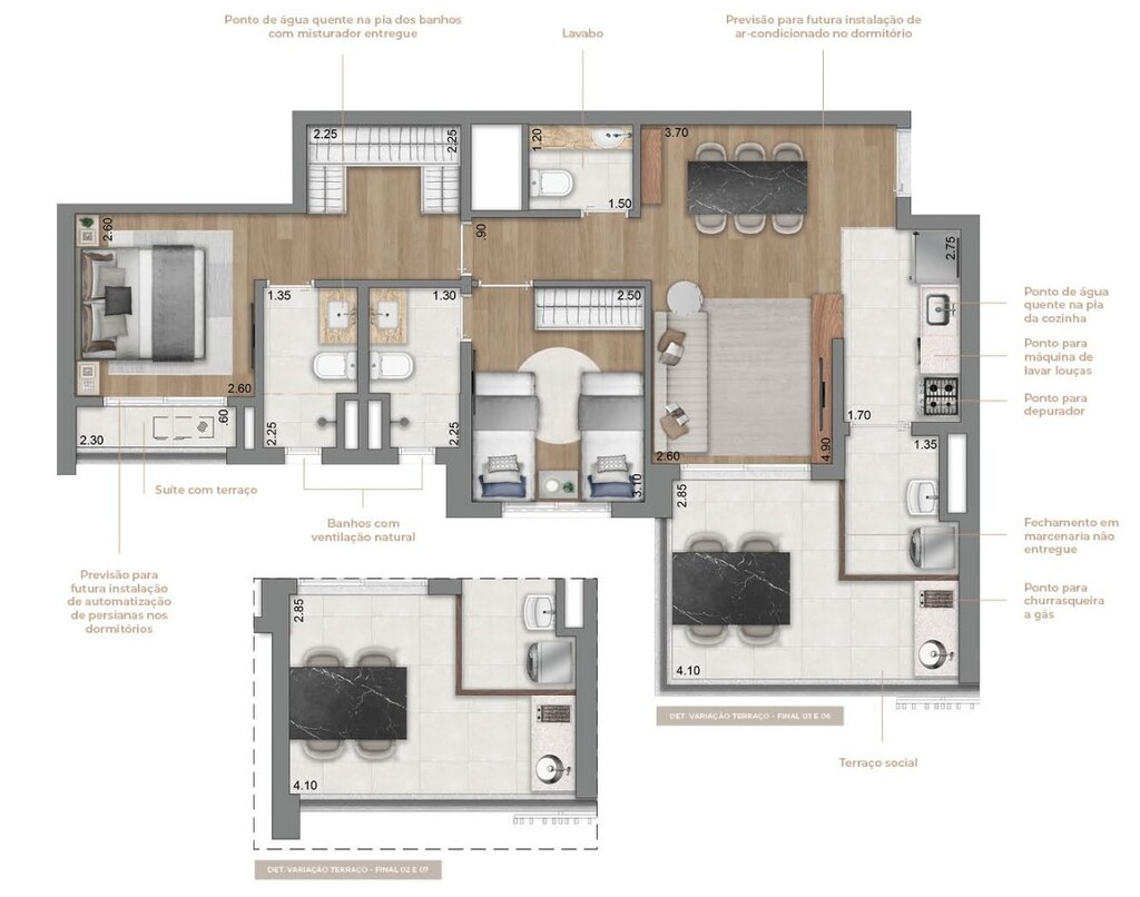 Cobertura, 3 quartos, 270 m² - Foto 19
