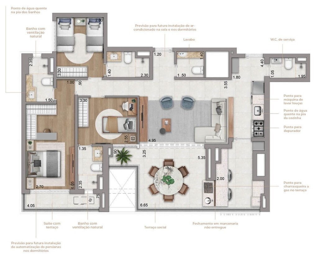 Cobertura, 3 quartos, 270 m² - Foto 23