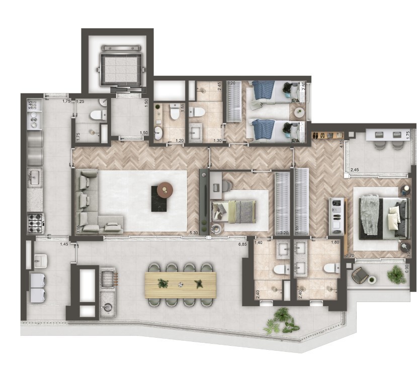 Apartamento, 3 quartos, 114 m² - Foto 27