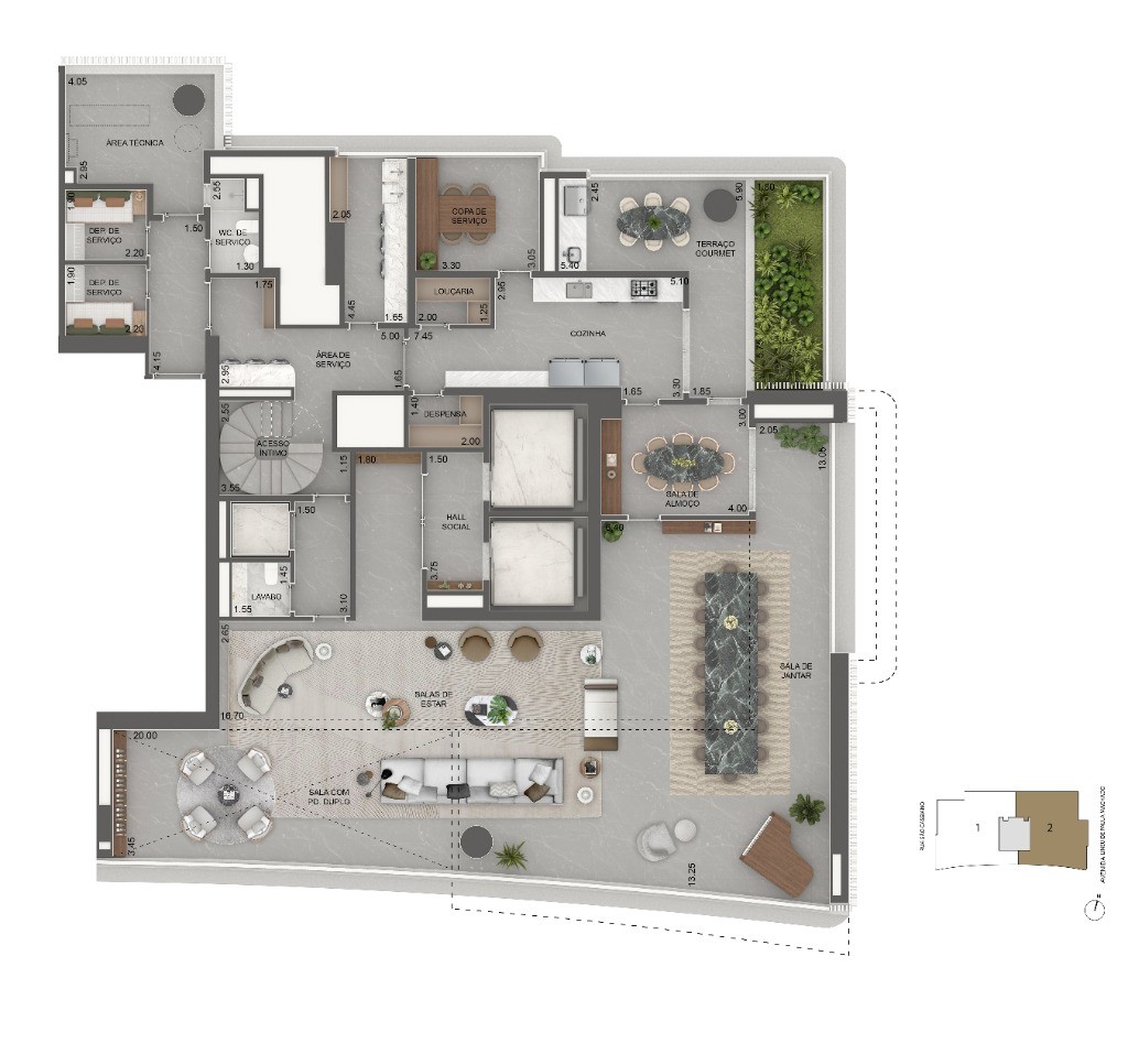 Apartamento, 4 quartos, 348 m² - Foto 17