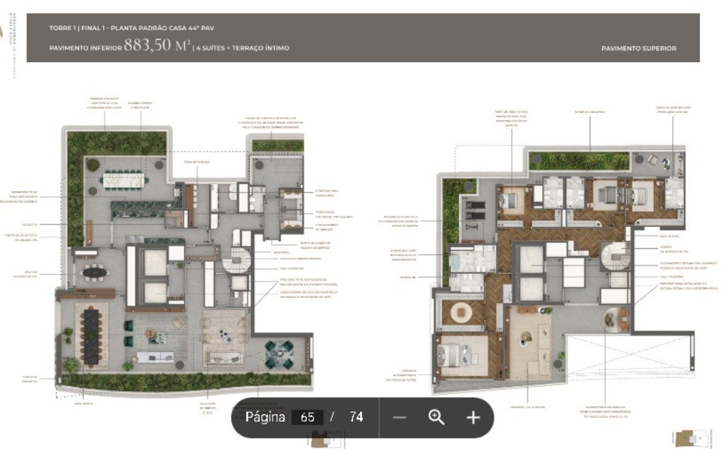 Apartamento, 4 quartos, 348 m² - Foto 90