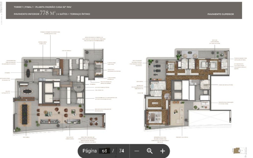 Apartamento, 4 quartos, 348 m² - Foto 93