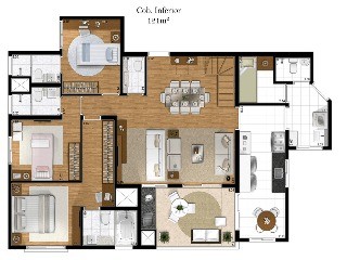 Apartamento, 3 quartos, 123 m² - Foto 14