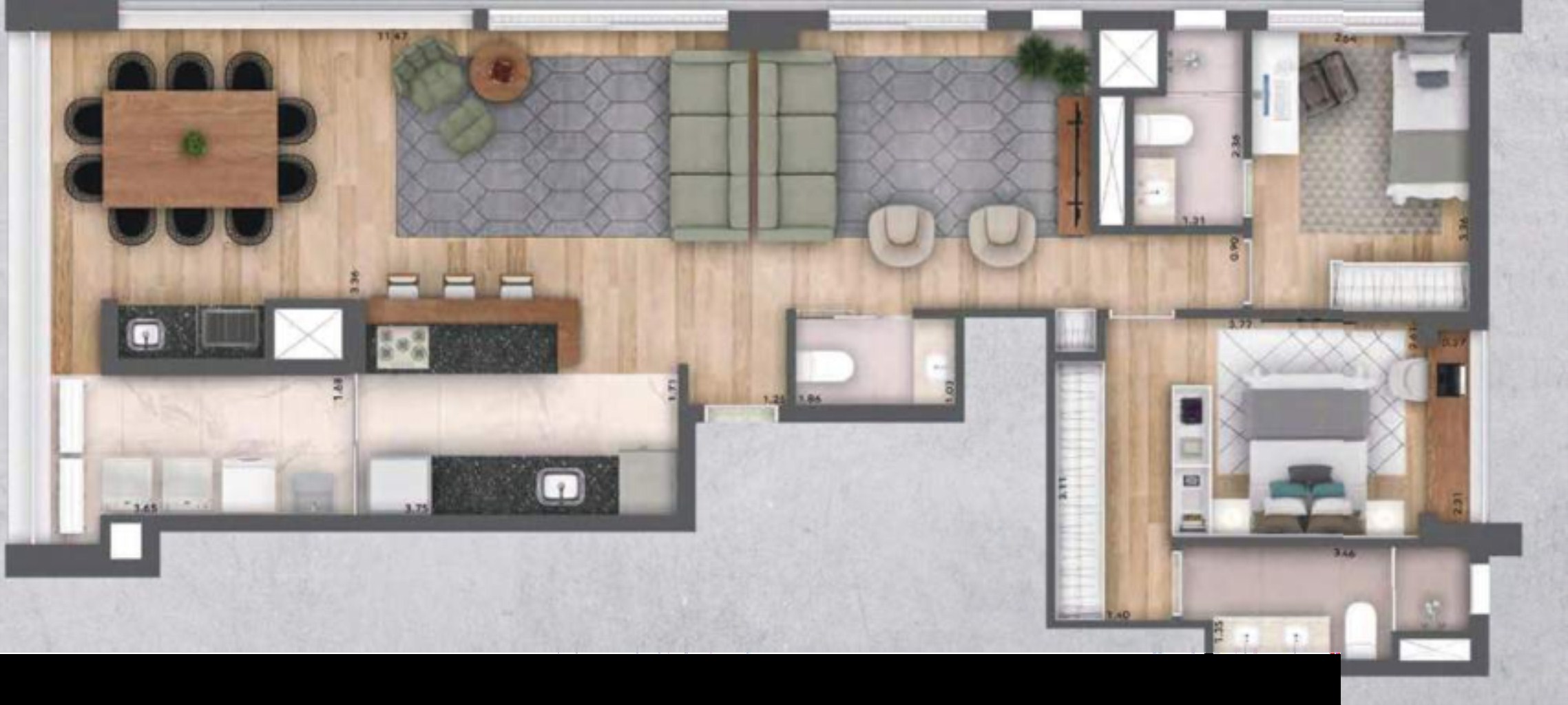 Apartamento, 3 quartos, 108 m² - Foto 32