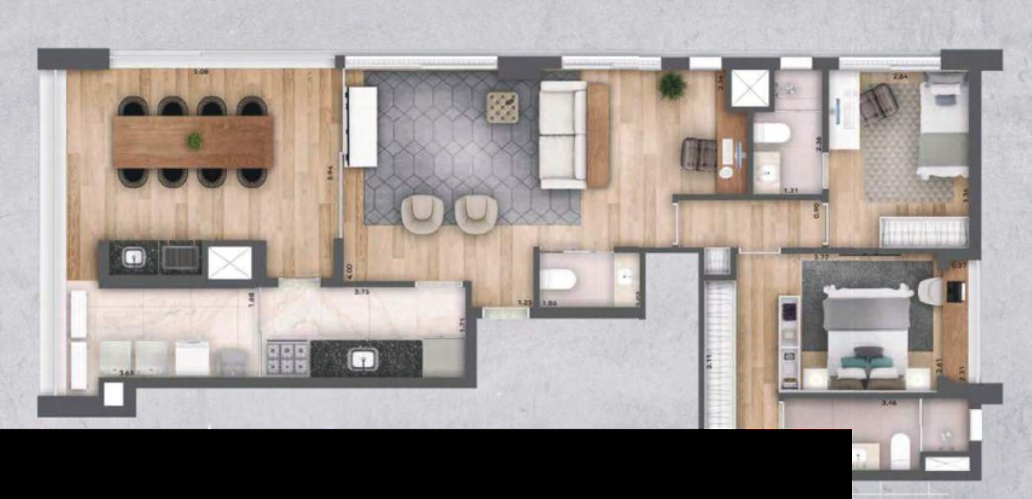 Apartamento, 3 quartos, 108 m² - Foto 34