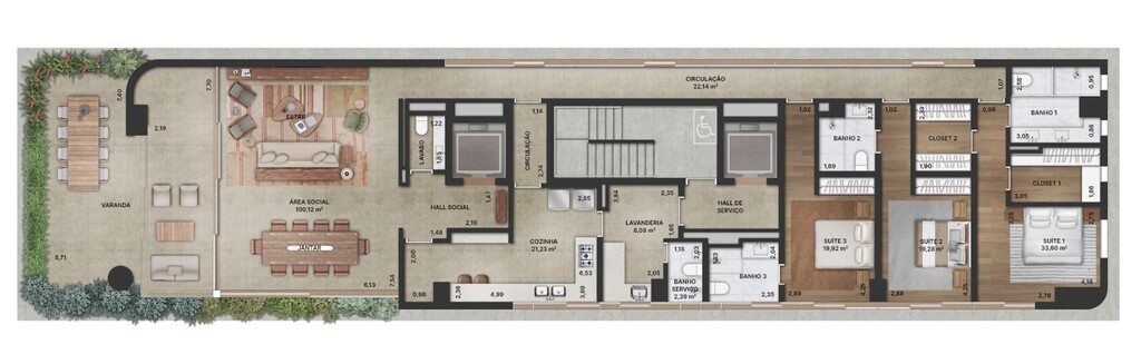 Apartamento, 3 quartos, 277 m² - Foto 34