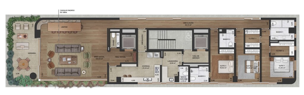 Apartamento, 3 quartos, 277 m² - Foto 36