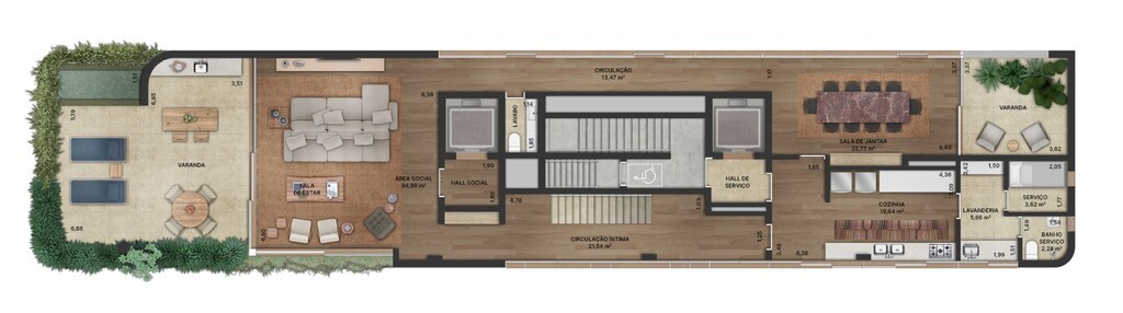Apartamento, 3 quartos, 277 m² - Foto 39