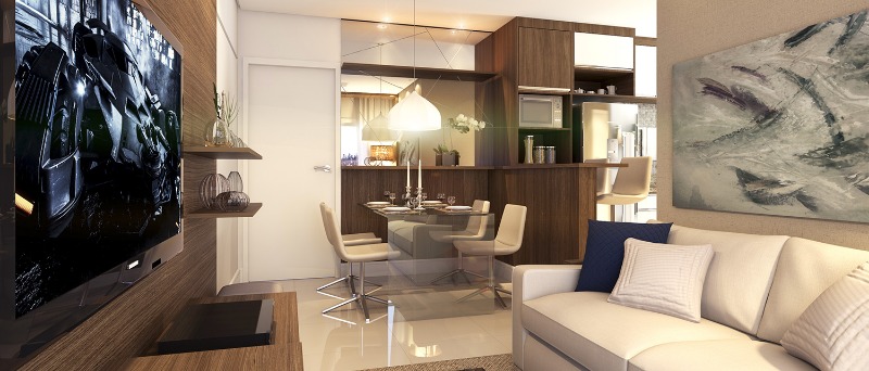 Apartamento, 2 quartos, 54 m² - Foto 2