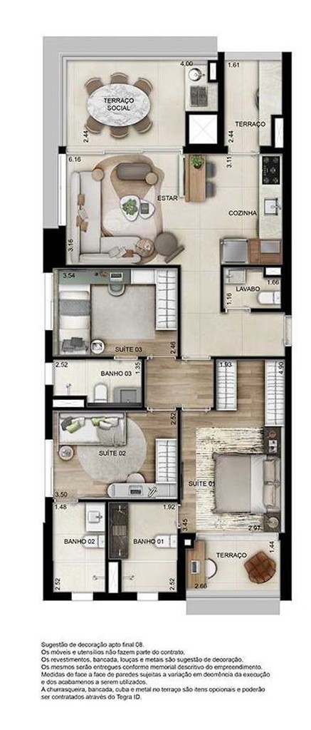 Apartamento, 3 quartos, 105 m² - Foto 30