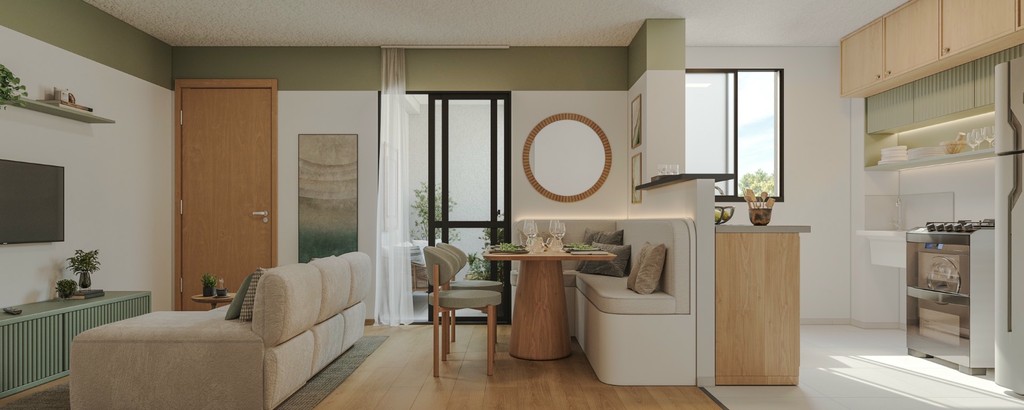 Apartamento, 3 quartos, 57 m² - Foto 2