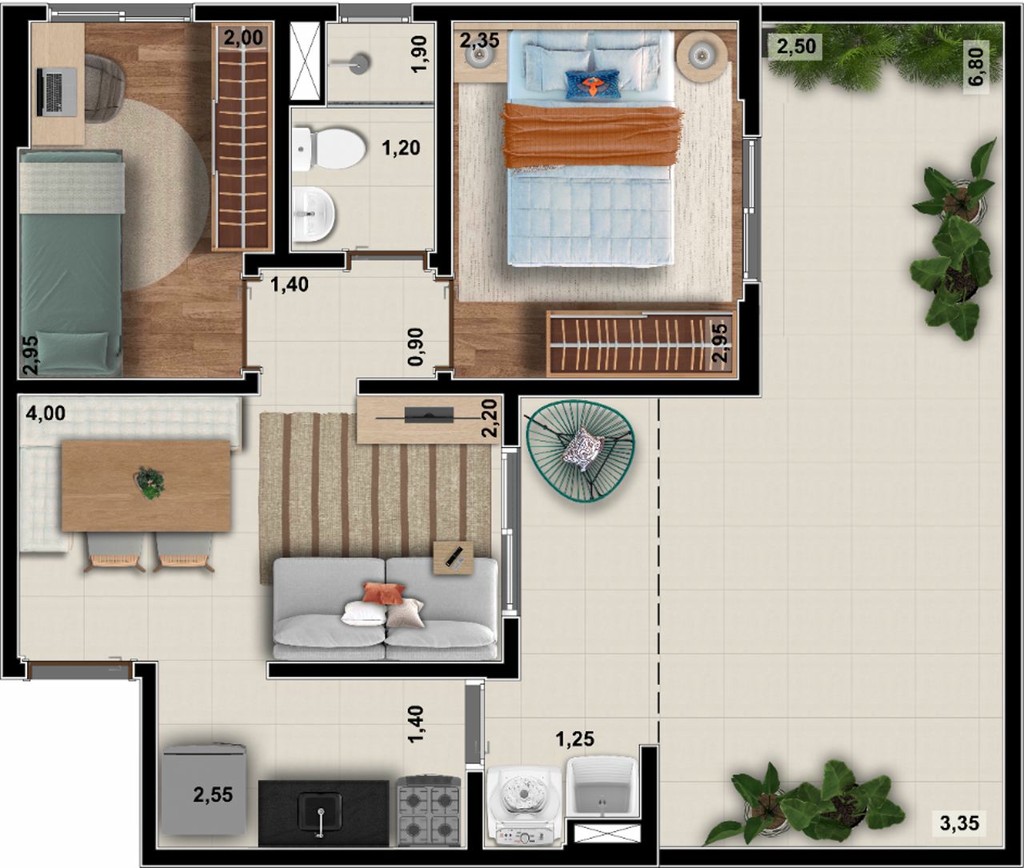 Apartamento, 2 quartos, 51 m² - Foto 31