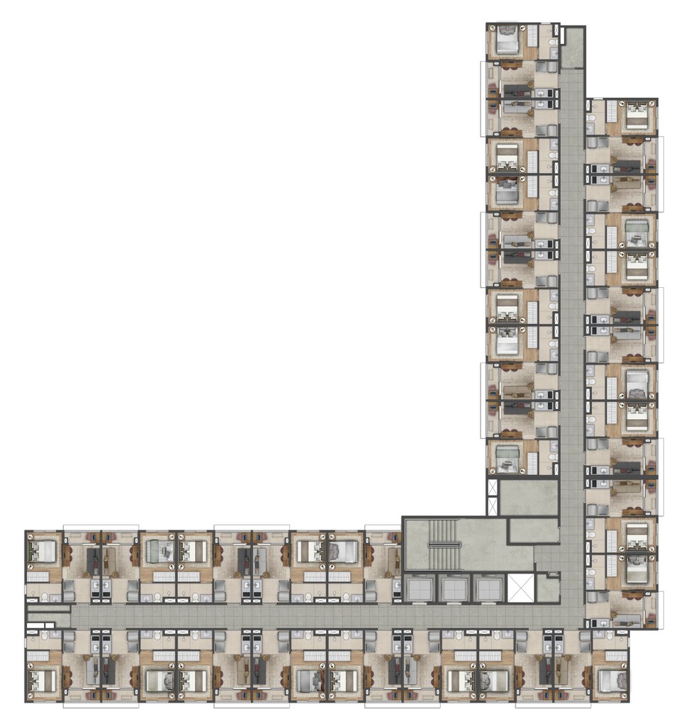 Apartamento, 1 quarto, 35 m² - Foto 30