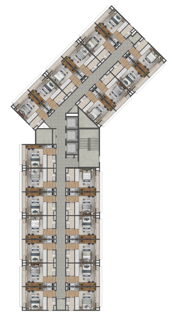 Apartamento, 1 quarto, 35 m² - Foto 31