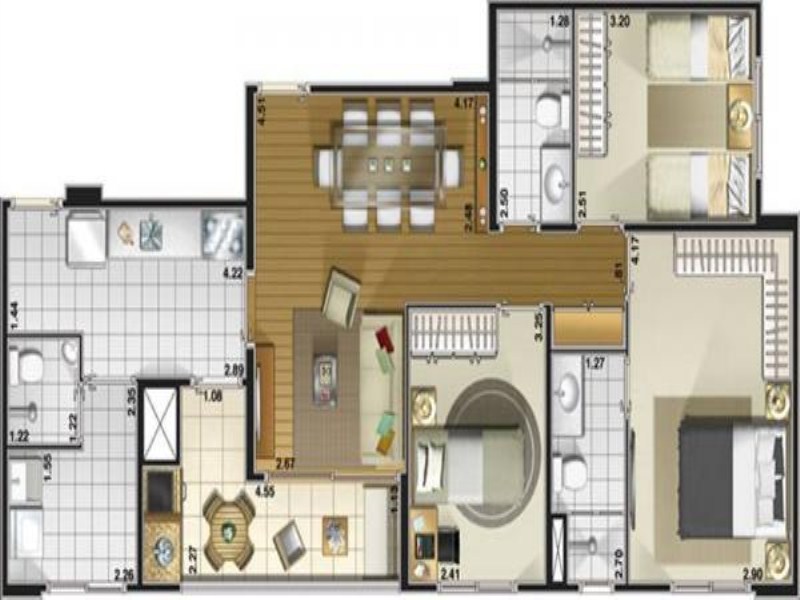 Apartamento, 3 quartos, 123 m² - Foto 13