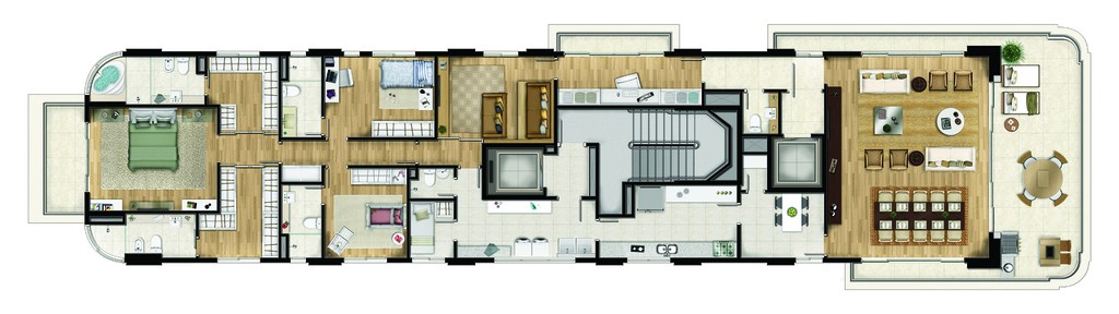 Apartamento, 4 quartos, 275 m² - Foto 50