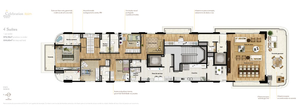 Apartamento, 4 quartos, 275 m² - Foto 51