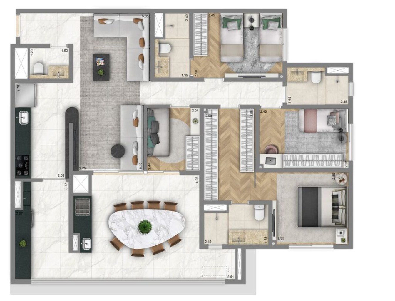 Apartamento, 2 quartos, 92 m² - Foto 25