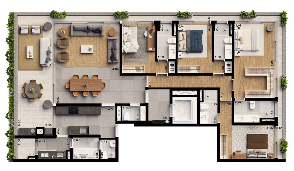 Apartamento, 2 quartos, 171 m² - Foto 24