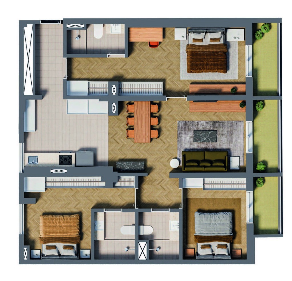 Apartamento, 3 quartos, 182 m² - Foto 27