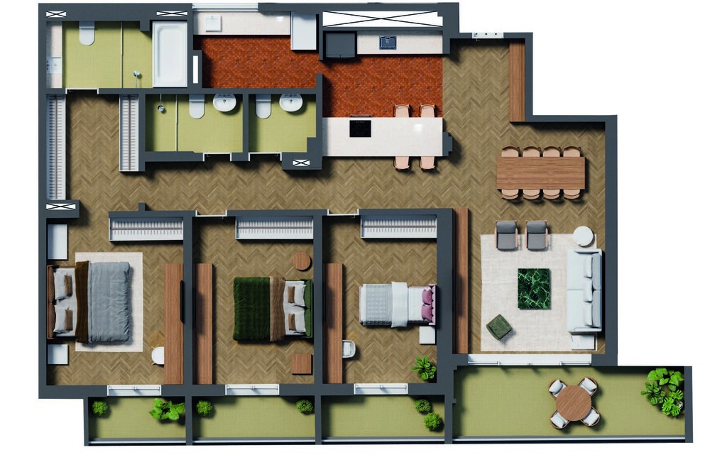 Apartamento, 3 quartos, 182 m² - Foto 28