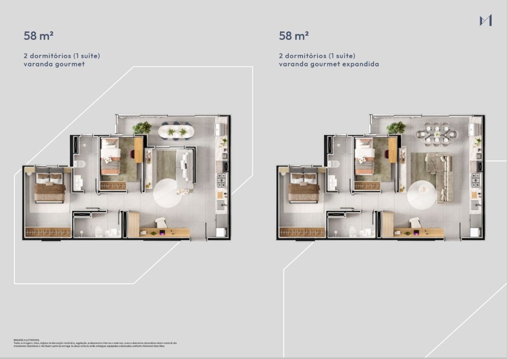 Apartamento, 2 quartos, 58 m² - Foto 24
