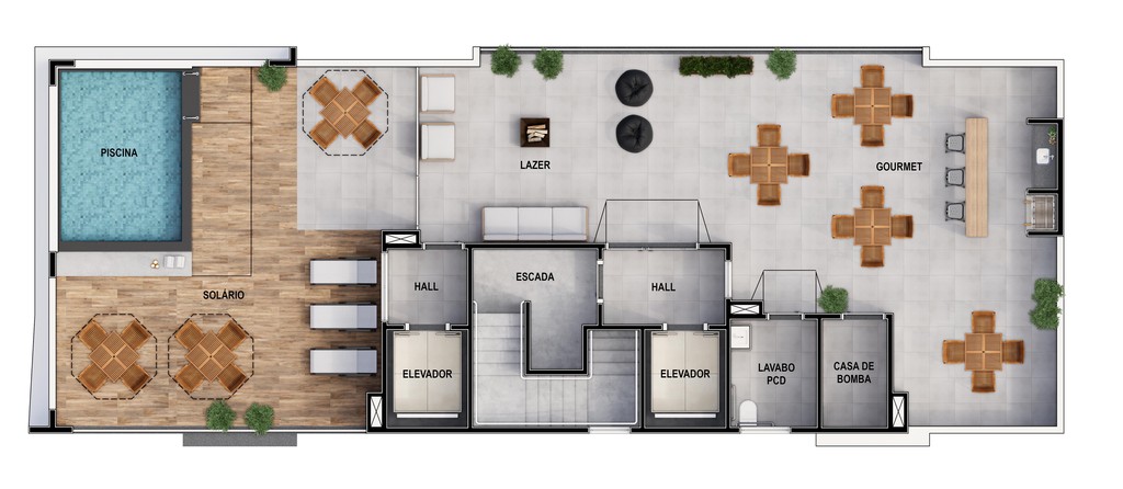 Apartamento, 2 quartos, 33 m² - Foto 15