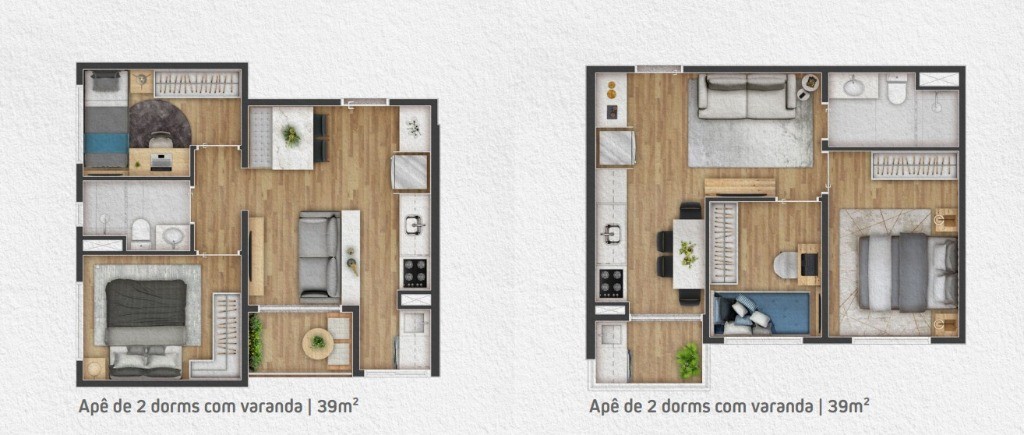 Apartamento, 2 quartos, 40 m² - Foto 22