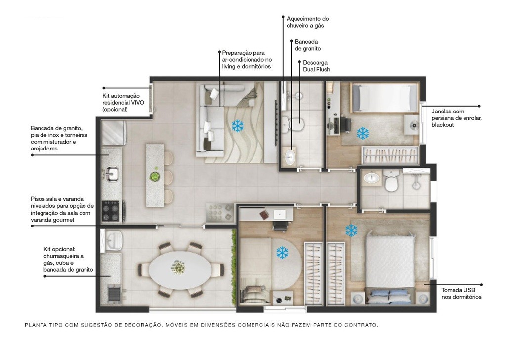 Apartamento, 1 quarto, 28 m² - Foto 33