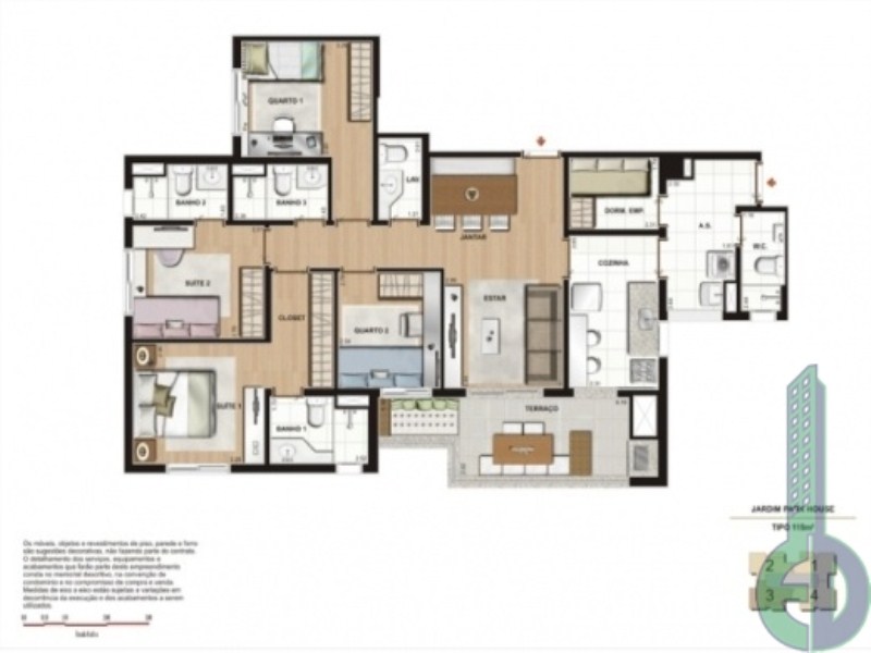 Apartamento, 3 quartos, 91 m² - Foto 20