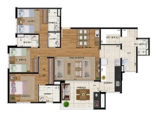 Apartamento, 4 quartos, 139 m² - Foto 7