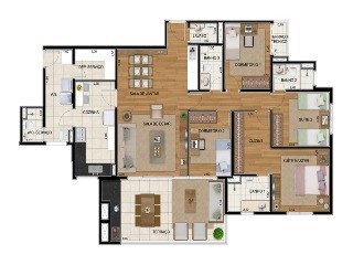 Apartamento, 4 quartos, 139 m² - Foto 9