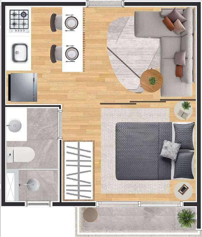 Apartamento, 2 quartos, 41 m² - Foto 16
