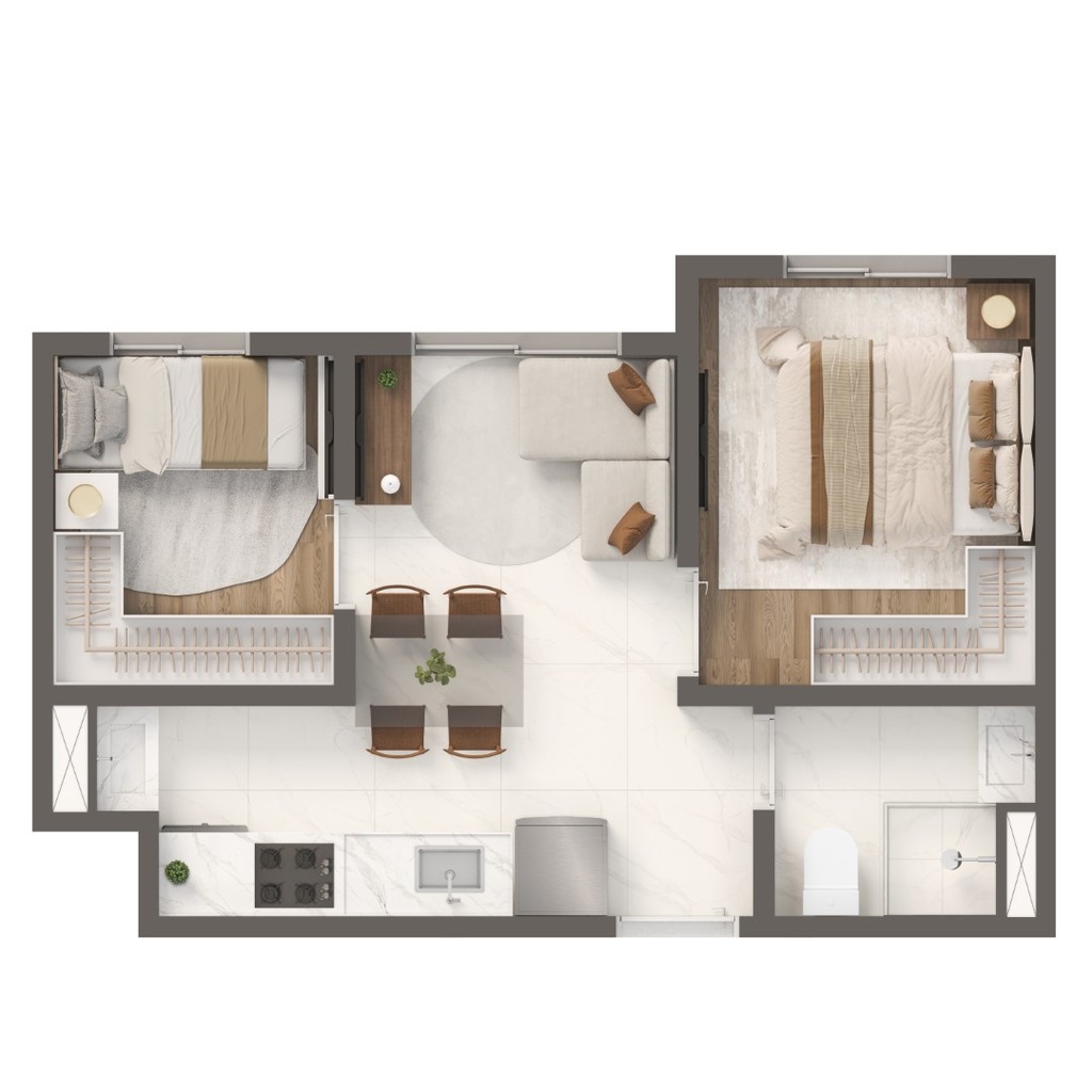 Apartamento, 1 quarto, 24 m² - Foto 20