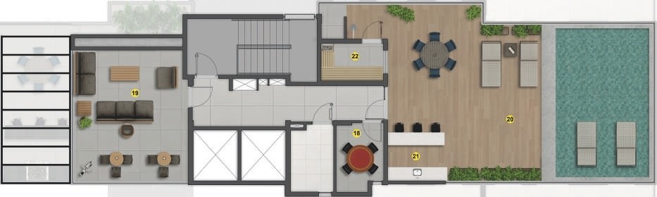 Apartamento, 2 quartos, 33 m² - Foto 29
