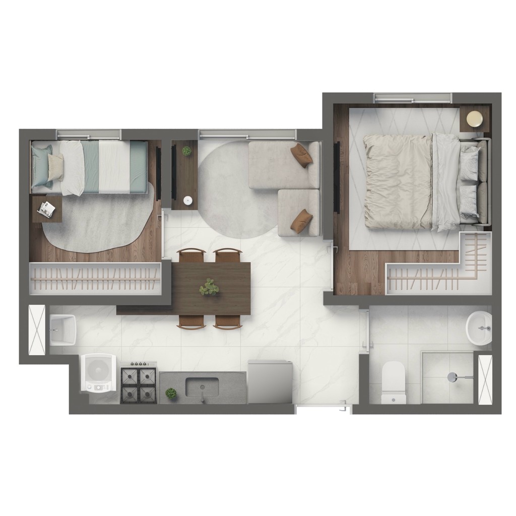 Apartamento, 1 quarto, 24 m² - Foto 18