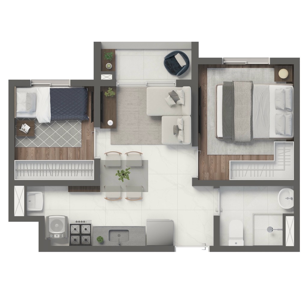 Apartamento, 1 quarto, 24 m² - Foto 19