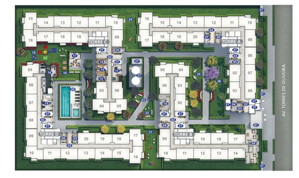 Apartamento, 2 quartos, 35 m² - Foto 21