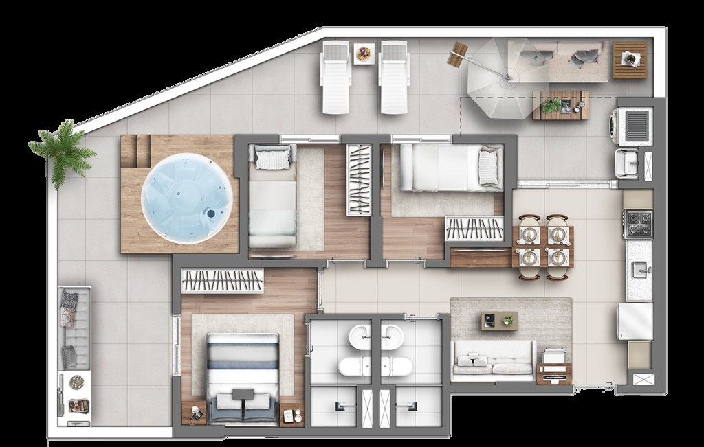 Apartamento, 3 quartos, 49 m² - Foto 30