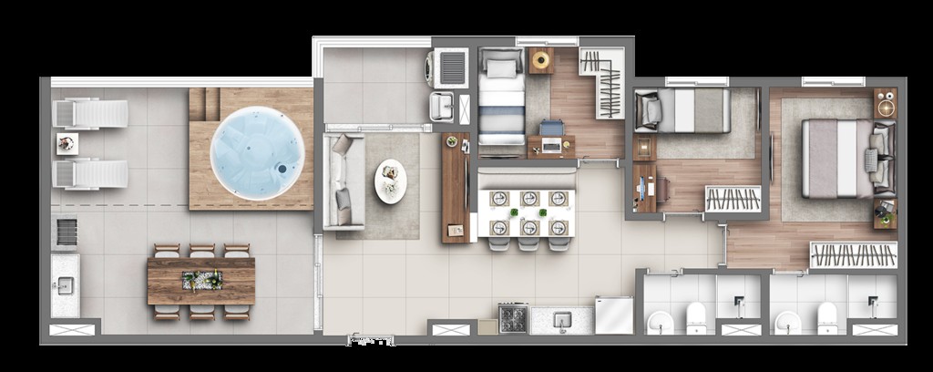 Apartamento, 3 quartos, 49 m² - Foto 31