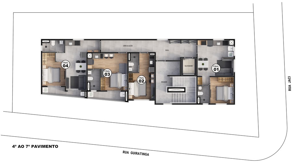 Apartamento, 2 quartos, 53 m² - Foto 17
