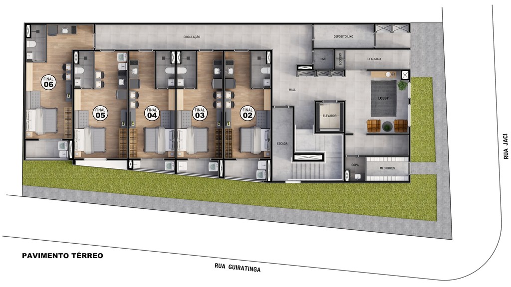 Apartamento, 1 quarto, 17 m² - Foto 18