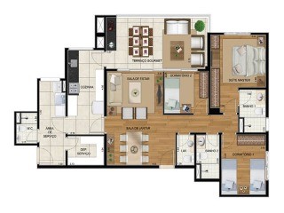Apartamento, 2 quartos, 246 m² - Foto 20