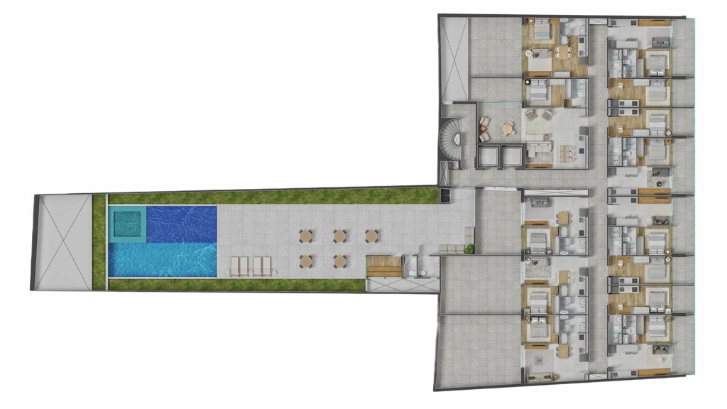 Apartamento, 1 quarto, 18 m² - Foto 24