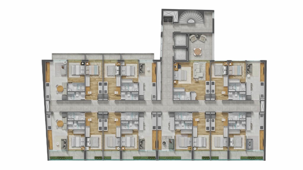 Apartamento, 1 quarto, 18 m² - Foto 27