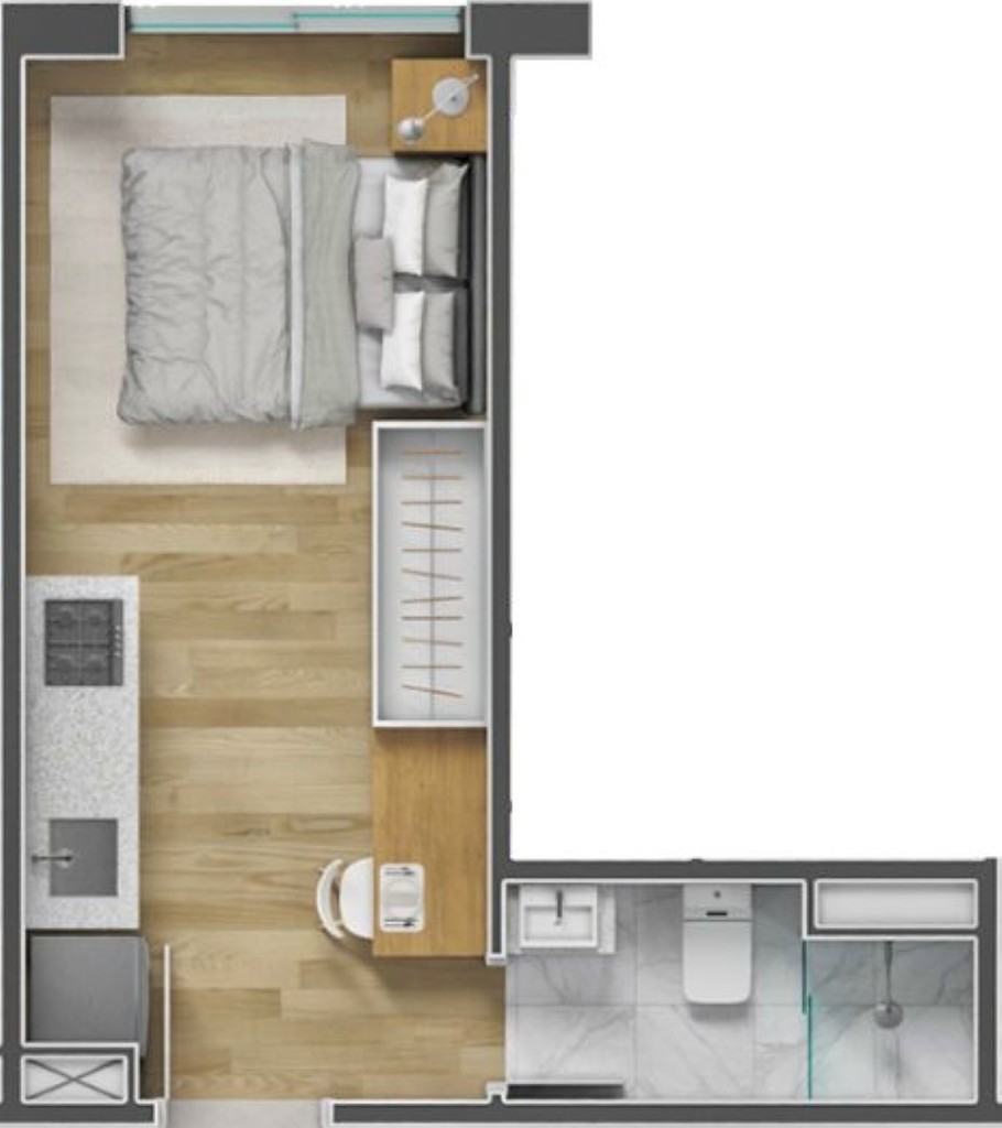Apartamento, 1 quarto, 71 m² - Foto 28