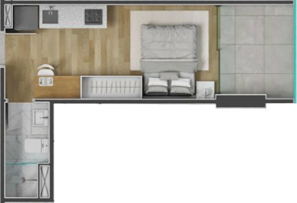 Apartamento, 1 quarto, 71 m² - Foto 38