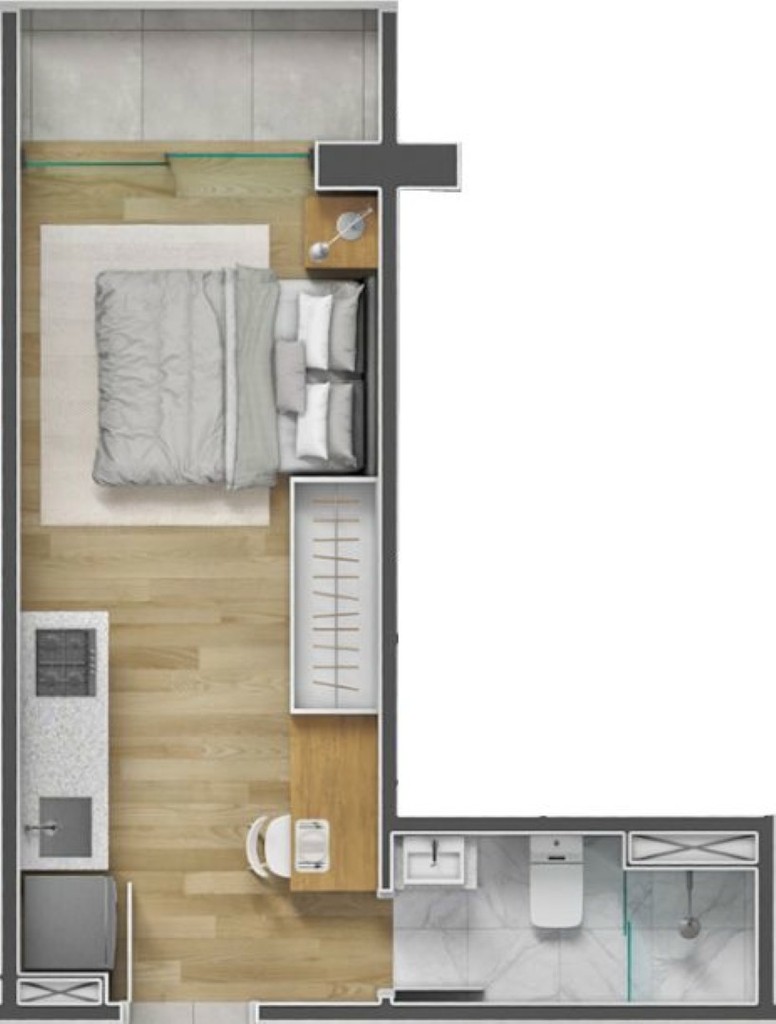 Apartamento, 1 quarto, 71 m² - Foto 95