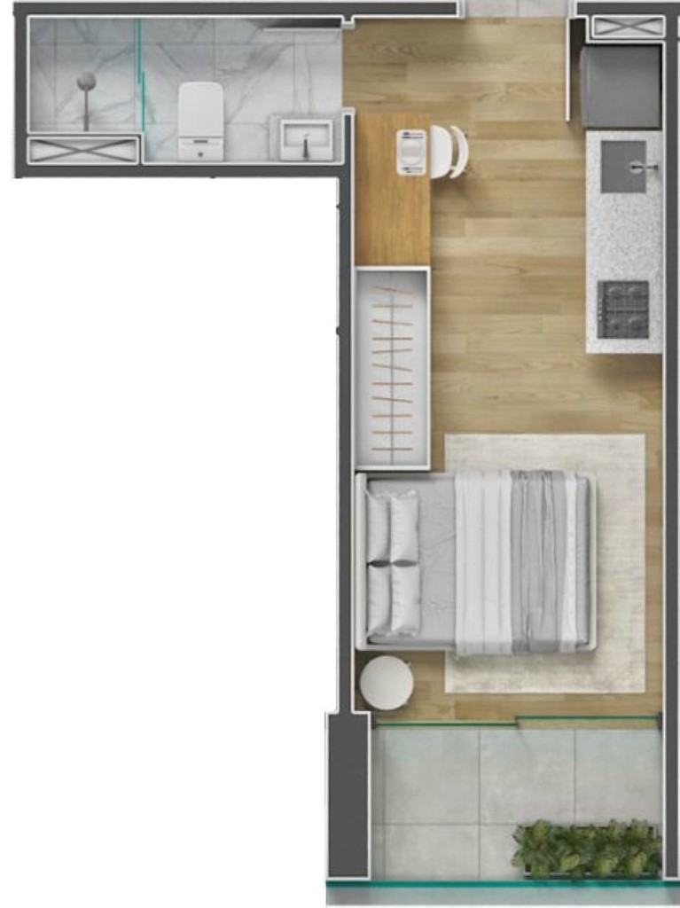 Apartamento, 1 quarto, 71 m² - Foto 96