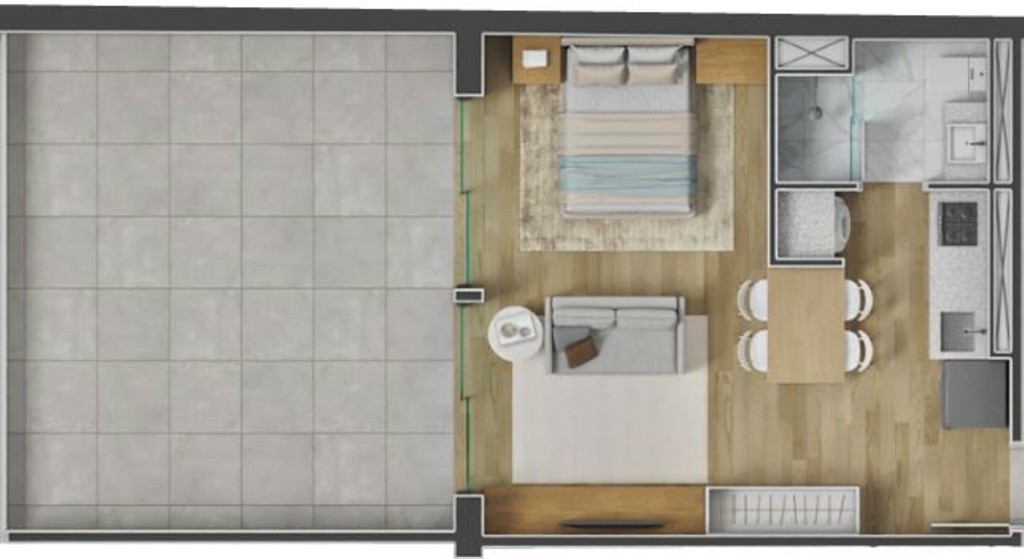 Apartamento, 1 quarto, 71 m² - Foto 120